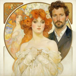 a beautiful painting of cobie smulders by Alphonse Mucha and by Mark Brooks and by john william waterhouse and by arthur rackham, Art Nouveau, Neo-Gothic, gothic, award winning painting, hyperdetailed, detailed