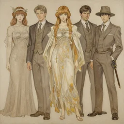 beautiful neutral earth toned palette knife painting artwork of the animeakira, concept art by yoji shinkawa jeremy mann, full body character portrait warhammer, charlie bowater and magali villeneuve and alphonse mucha, gaston bussiere, craig mullins, j. c. leyendecker, by artgerm
