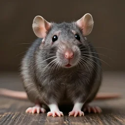 portrait of a rat with swag, ultra hd, ultra realistic