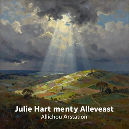 a beautiful landscape painting by julie hart, trending on arstation