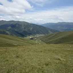 A landscape of the land of gods