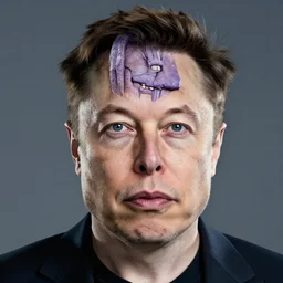 elon musk head merged with thanos body, highly detailed, high quality, hd, 4 k, 8 k, canon 3 0 0 mm, professional photographer, 4 0 mp, lifelike, top - rated, award winning, realistic, sharp, no blur, edited, corrected, trending
