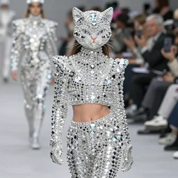 olivia wearing an outfit made from raw diamonds, catwalking at new york fashion week, soft sporty physique, black hair, freckles, pale skin, photo by greg rutkowski, stage lighting, soft colors, female beauty, intricate detail, elegance, 3 5 mm, depth of field, masterpiece