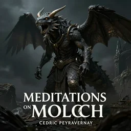 Meditations on Moloch, by Cedric Peyravernay, highly detailed, excellent composition, cinematic concept art, dramatic lighting, trending on ArtStation