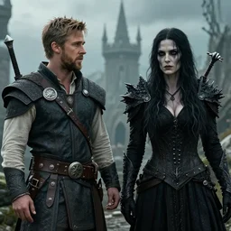 ryan gosling and sheogorath in skyrim