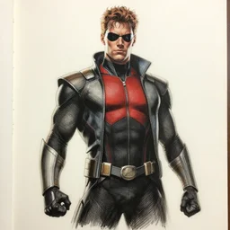 homelander from The Boys, homelander, drawn by Mike Deodato, epic, trending on art station