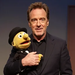 a bryan cranston ventriloquist puppet