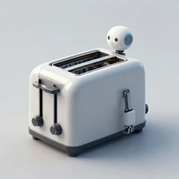 concept art of a toaster and robot hybrid