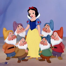 Snow White and the Seven Dwarfs in 1938, Walt Disney