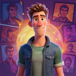 portrait of Skinny Pete tepainting concept Blizzard pixar maya engine on stylized background splash comics global illumination lighting artstation lois van baarle, ilya kuvshinov, rossdraws