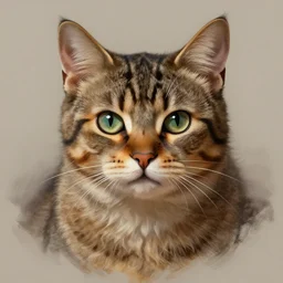 a detailed portrait of cat illustrator, by justin gerard and greg rutkowski, digital art, realistic painting, dnd, character design, trending on artstation