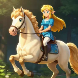 zelda's beautiful majestic horse epona, 8 k volumetric lighting, photorealistic, in the style of puella magi madoka magica