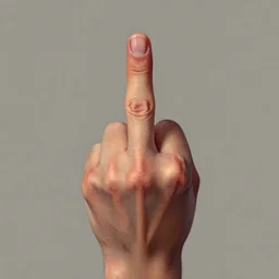 god's middle finger, by greg rutkowski, trending on artstation