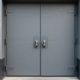 a 1 9 8 0's sci - fi double door texture by ron cobb and greg rutkowski, photo realistic, very realistic 8 k