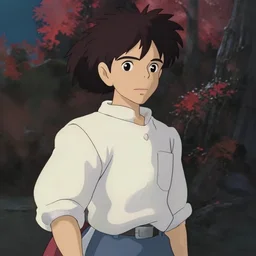 a film still Grave of the fire flies, medium shot, waist up, studio Ghibli, Pixar and Disney animation, sharp, Rendered in Unreal Engine 5, anime key art by Greg Rutkowski, Bloom, dramatic lighting