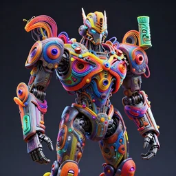 tron, abstract detailed sculpture, mechabot, 3 d fractals, tubes, wires, shiny buttons, vray, octane, highly detailed, 8 k, fluorescent colors, baroque, by david lachapelle, guardians of the galaxy, steampunk, tiki mask