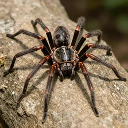 a long legged massive spider