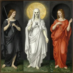 death is the martyr of beauty, by george ripley, charles dellschau, hilma af klint, hieronymous bosch