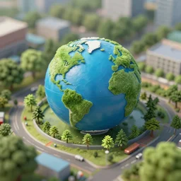 environment art, tiltshift