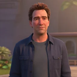 calm gene hackman at 5 0 years old as a pixar disney character from up ( 2 0 0 9 ), unreal engine, octane render, 3 d render, photorealistic