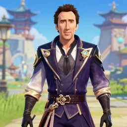 Nicolas Cage in Genshin Imapct