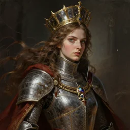 portrait of a royal female crusader, unholy, intricate, highly detailed, dynamic lighting, digital art, digital painting, artstation, sharp focus, illustration, art by terese nielsen, 8 k
