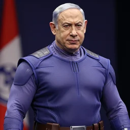 thanos as benjamin Netanyahu, highly detailed
