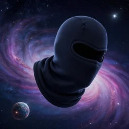 balaclava in the cosmos with balaclava flying in weightlessness concept art by greg rutkowski, artgerm alphose mucha, featured on cgsociety, altermodern, concept art, speedpainting, official art, sharp focus, detailed, illustration, intricate linework, unreal engine 5, radiant light, detailed