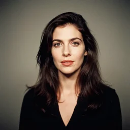 a woman's portrait in the style of Annie Leibovitz. 35mm photo. Mamiya 7ii. award winning. hq.