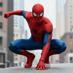 old photo of Spiderman fighting in the Civil War
