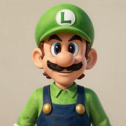 hyper realistic portrait, beautifully rendered, luis guzman as luigi wearing green, smirking deviously, luigi, painted by greg rutkowski, wlop, artgerm, dishonored 2, wangjie lie