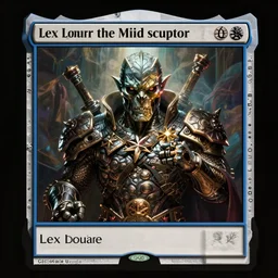 mtg card art featuring lex luthor the mind sculptor, art by greg rutkowski, intricate details, octane render, cgsociety, rim light, cinematic lighting, 8 k