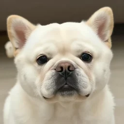 cute dog with a highly squishable face | photograph