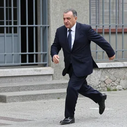 president saakashvili running away from prison