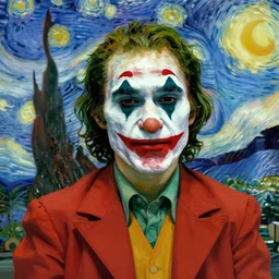mcdonlad joker, von gogh