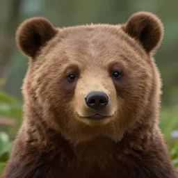 very beautiful portrait of an extremely cute and adorable little bear, smooth, perfect face, fantasy, character design by mark ryden and pixar and hayao miyazaki, sharp focus, concept art, intricate detail, cinematic lighting, hyperrealistic, 3 5 mm, diorama macro photography, 8 k, nature