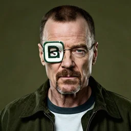 portrait of walter white, broken bad