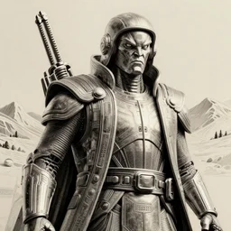 binary engraving print of an angry futuristic star wars architect