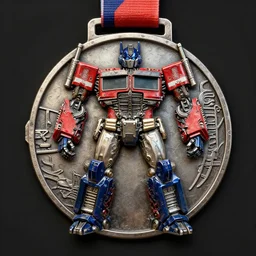 phantom, medal, badge, medal, metal, detail, transformers, fantasy art, digital art, impasto, rendering