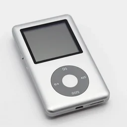 product photo of an iPod from 1925, loosely cropped