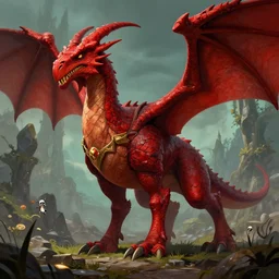 mount epic mottled red raptoraƒ screenshot world of warcraft mounts worldboss fantasy comics that looks like it is from borderlands by jesper ejsing, by rhads, makoto shinkai alena aenami artworks in 4 k beeple, thomas kinkade heartstone league of legends dofus overwatch