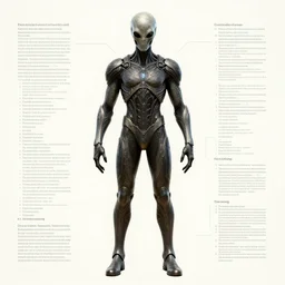 alien instruction manual for superhero suit, fantasy concept art, hyper realistic illustration, symetrical complex fine detail, breathtaking composition, 8 k, sinister, artstation, unreal engine,