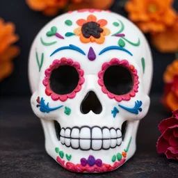 day of the dead sugar skull