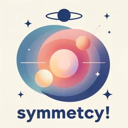 symmetry!! poster of space concepts, minimal elegant, colorful, artstation, concept art, smooth, cosmic, soft light, illustration, art by artgerm