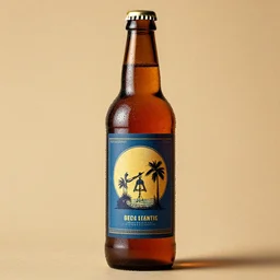 beer bottle label hipster graphic design