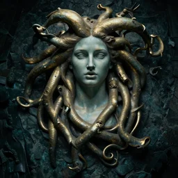 the garden of medusa, dramatic lighting, cinematic, establishing shot, extremly high detail, foto realistic, cinematic lighting, post processed, concept art, artstation, matte painting, style by eddie mendoza, raphael lacoste, alex ross