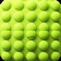 tennis ball texture map