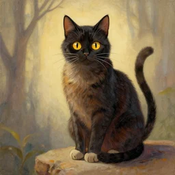 god of cats by greg rutkowski