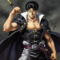 Hyper-realistic paintings of Guts From Berserk by Mike Dargas