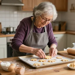 Grandma made you cookies